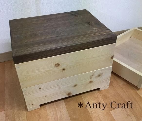 【サイズオーダー可】【引取可能】小分け収納できる！収納ベンチ おもちゃ収納