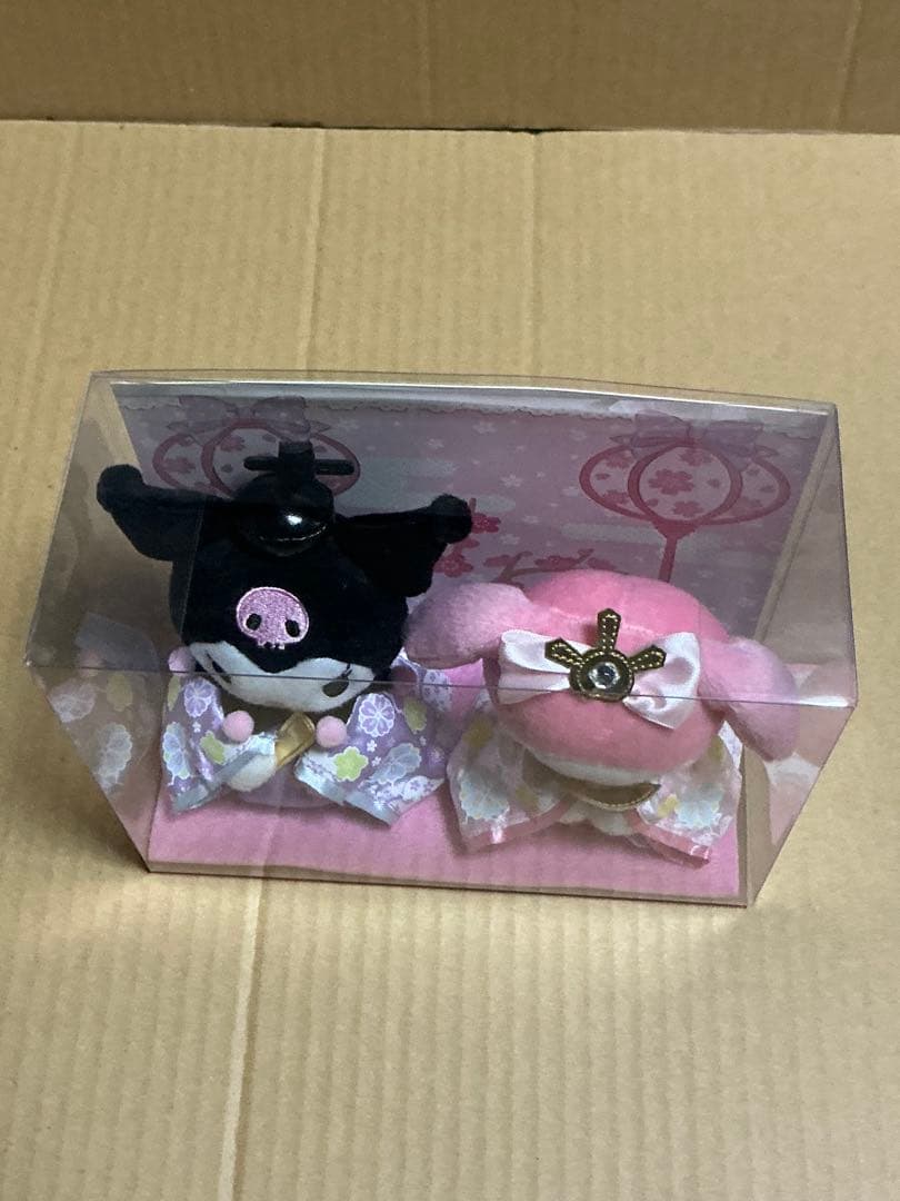 新品未使用 雛人形 マイメロ クロミ ひな祭り サンリオ ぬいぐるみ マスコット