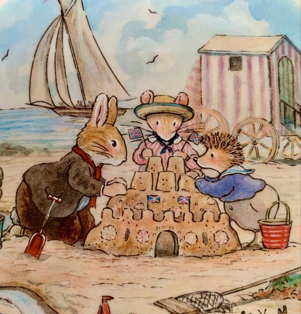 フォックスウッドものがたり Seaside Palace プレート 絵皿