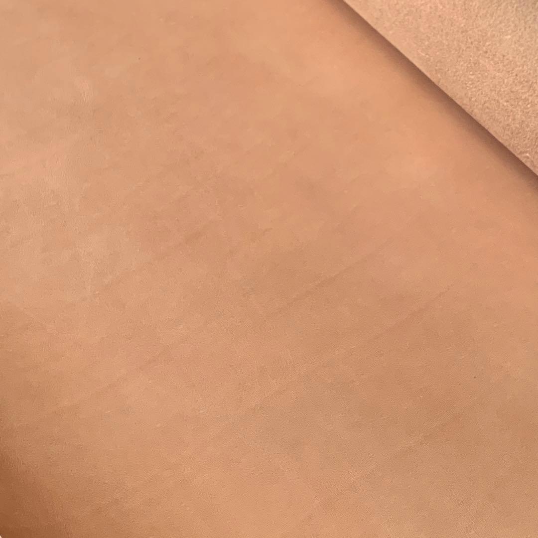 【美弥】オーダー　総手縫仕上げミニ6システム手帳(リネアヴァスカ×ヌメ革)