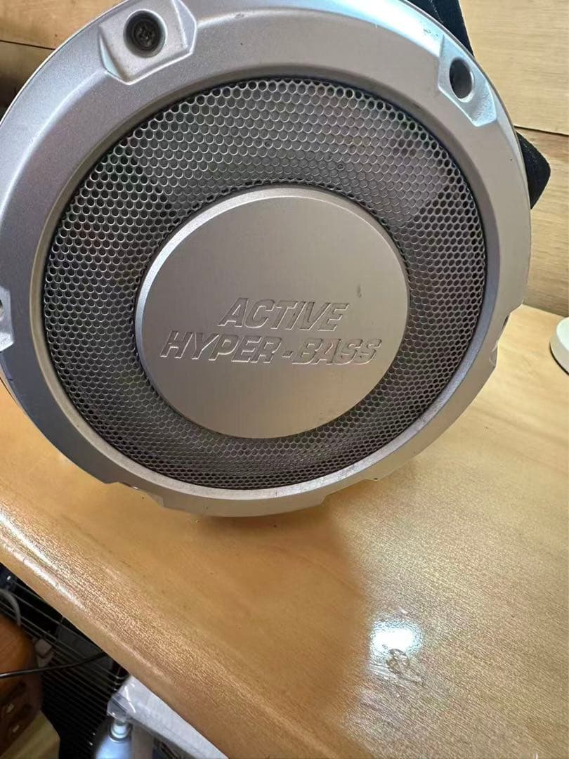 VICTOR ビクター　RV-X55 CD×ラジカセ ドラム缶型イエロー