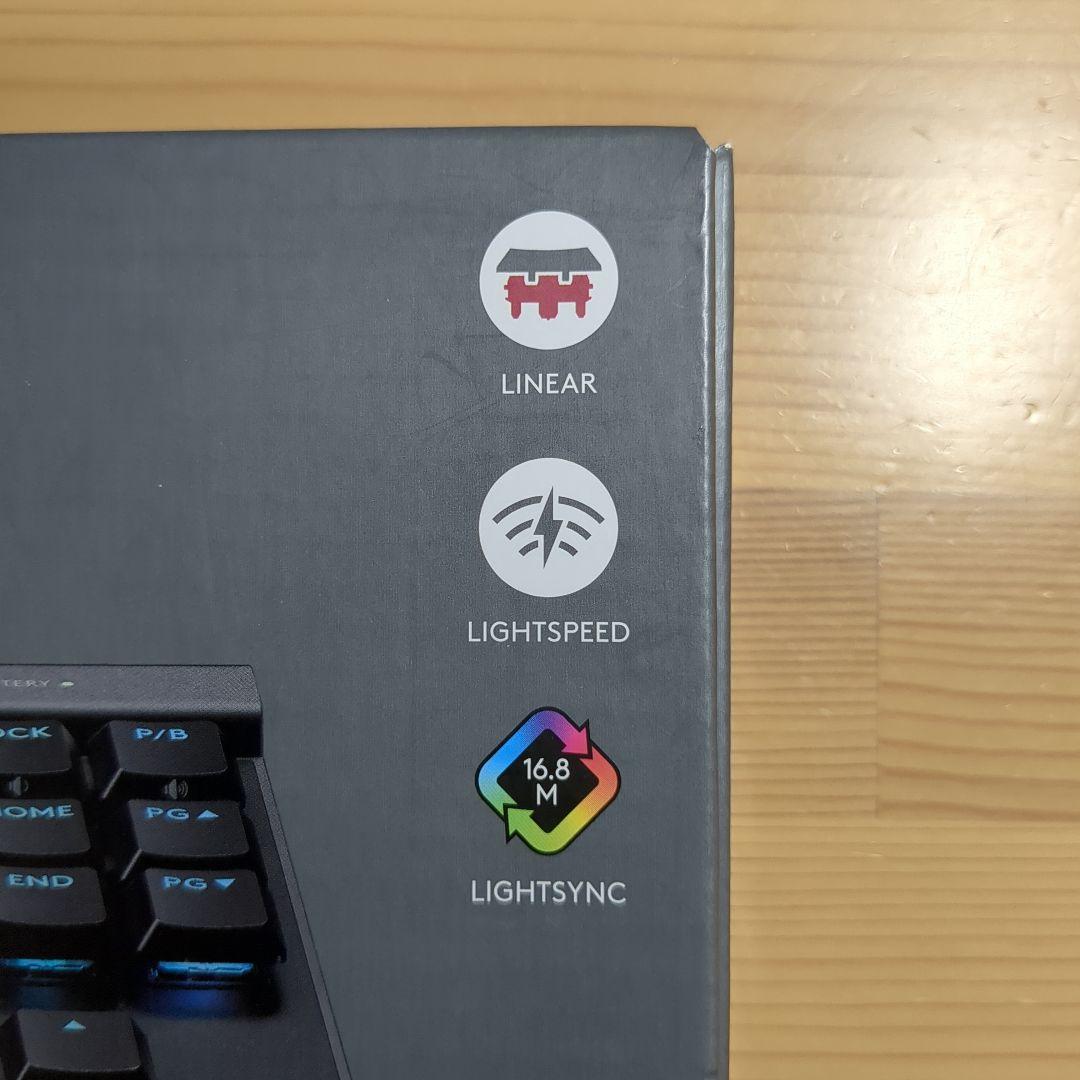 Logicool G515 LIGHTSPEED TKL リニア　中古