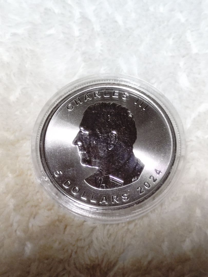 メイプルリーフ 1オンス銀貨 2024年