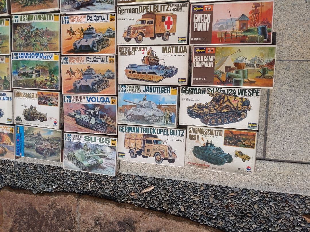 廃盤プラモデルキット第二次世界大戦ジオラマ 1/72まとめ売り