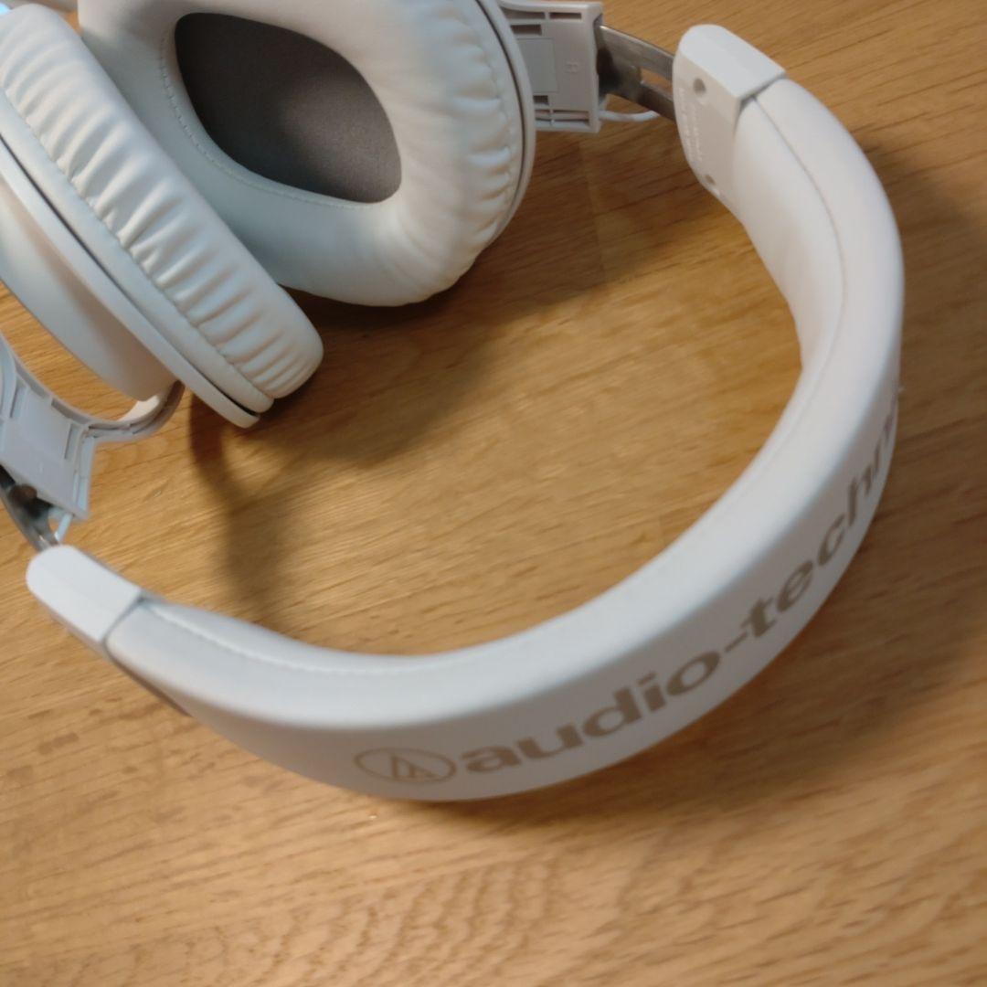 オーディオテクニカ ATH-M20xBT WH ワイヤレスヘッドホン