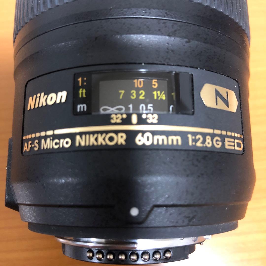 美品 Nikon AF-S Micro NIKKOR 60mm F2.8G ED