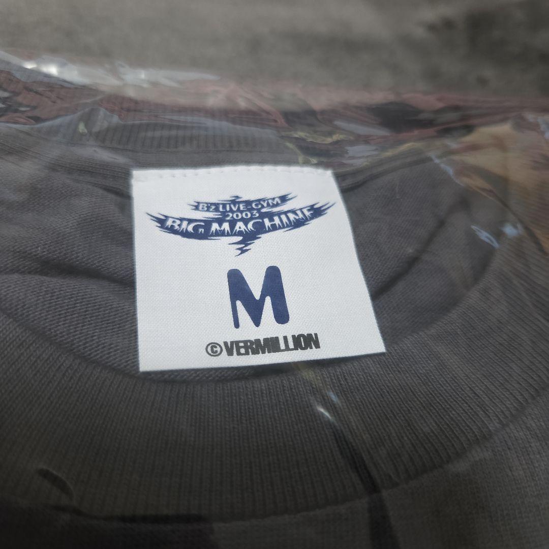 送料無料★新品★B'z　長袖ロングTシャツ　2003 BIGMachine　M