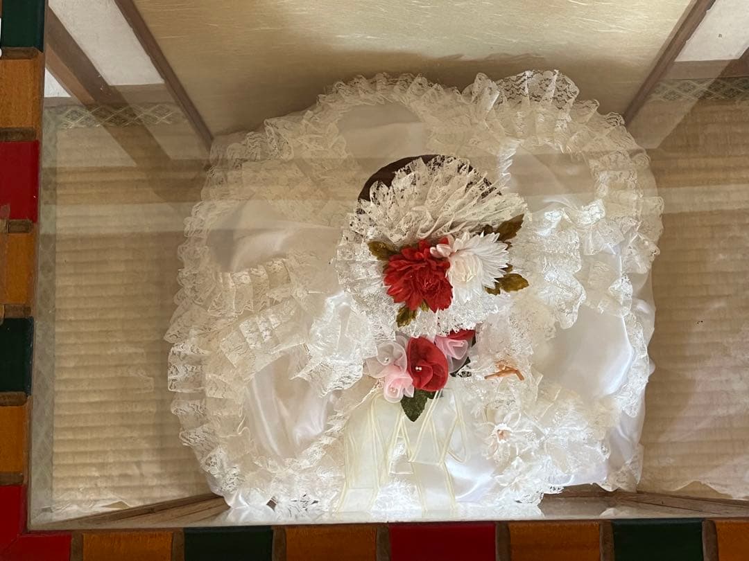 フランス人形 白ドレス お人形さん レトロ