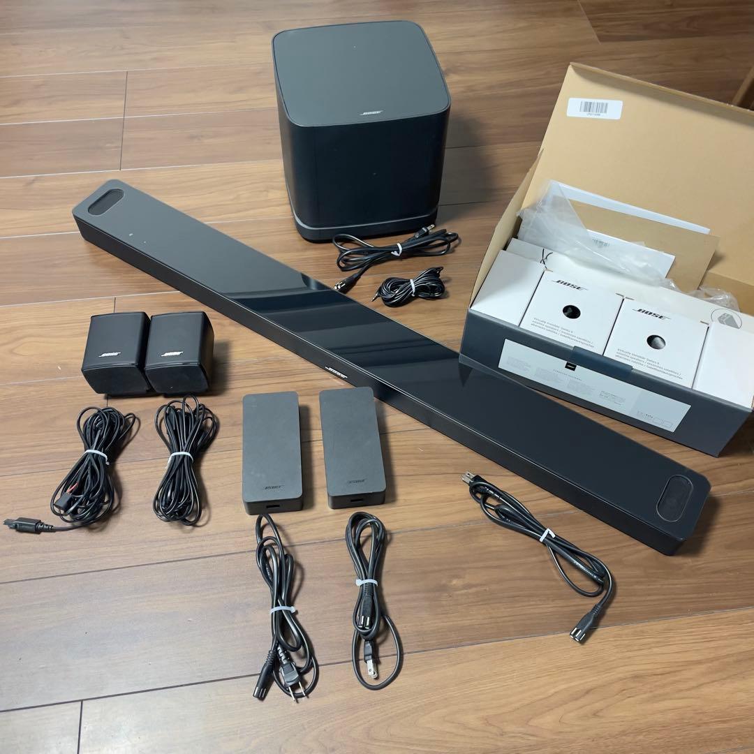 BOSE サウンドバー900 サラウンドスピーカー　バスモジュール500セット
