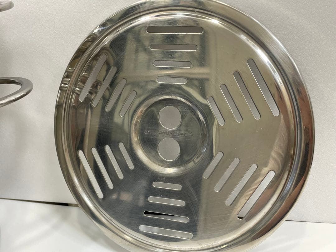 IH対応 LAGOSTINA社 パスタストレーナー＆スチームポット、