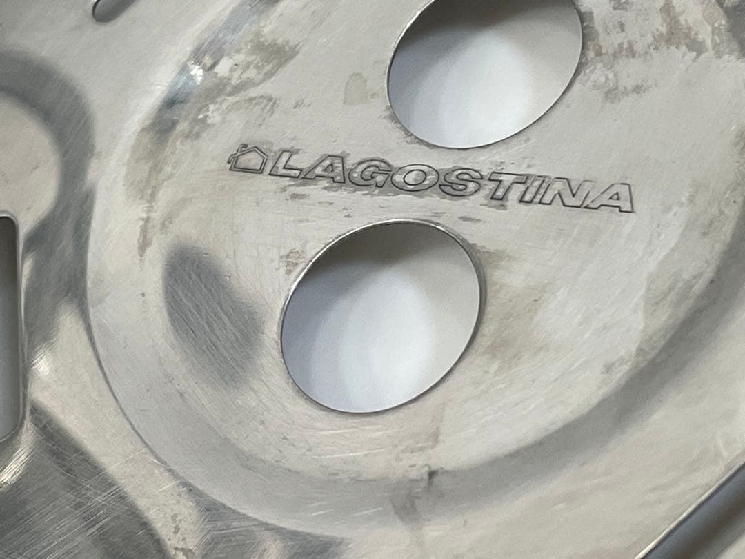 IH対応 LAGOSTINA社 パスタストレーナー＆スチームポット、