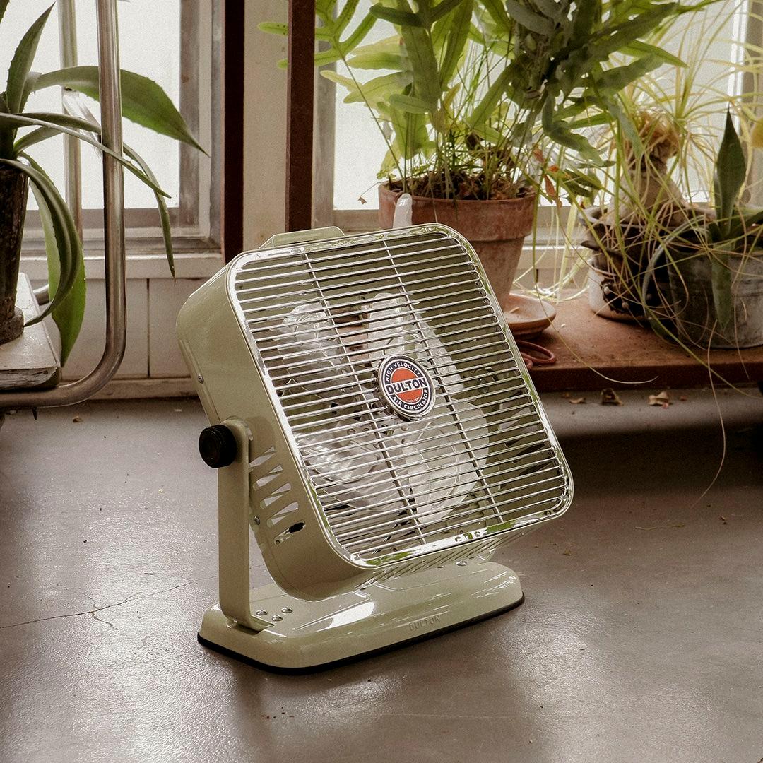 新品 サーキュレーター 扇風機 節電 アイボリー ダルトン レトロ インテリア