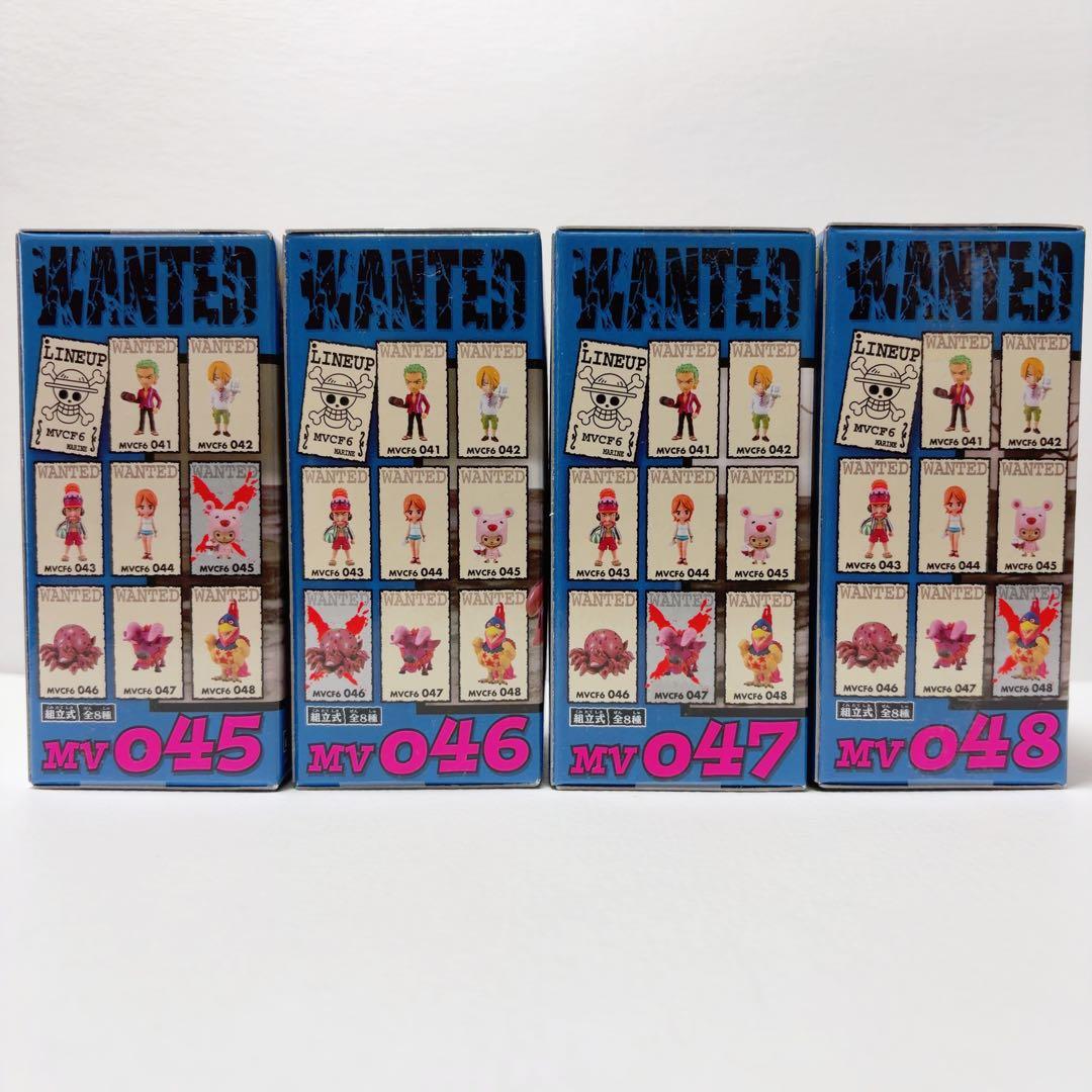 ワンピース劇場版ワールドコレクタブルフィギュア　ver.6 未開封全種セット