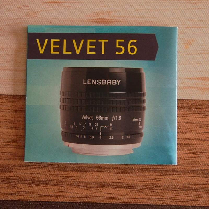 ☆美品☆Lensbaby Velvet 56mm f1.6 ☆m4/3☆