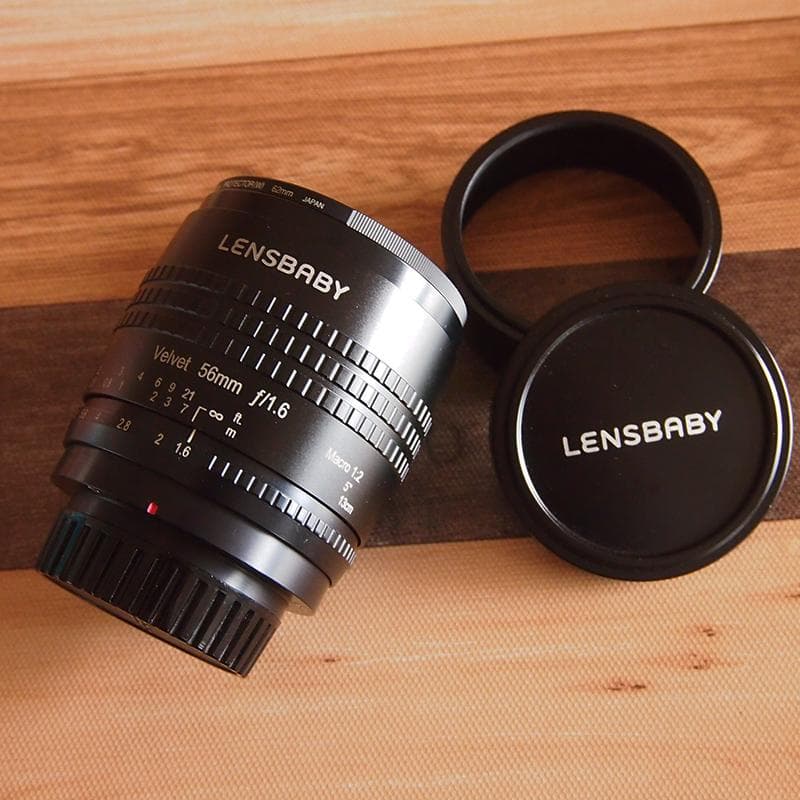 ☆美品☆Lensbaby Velvet 56mm f1.6 ☆m4/3☆
