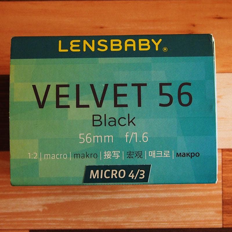 ☆美品☆Lensbaby Velvet 56mm f1.6 ☆m4/3☆