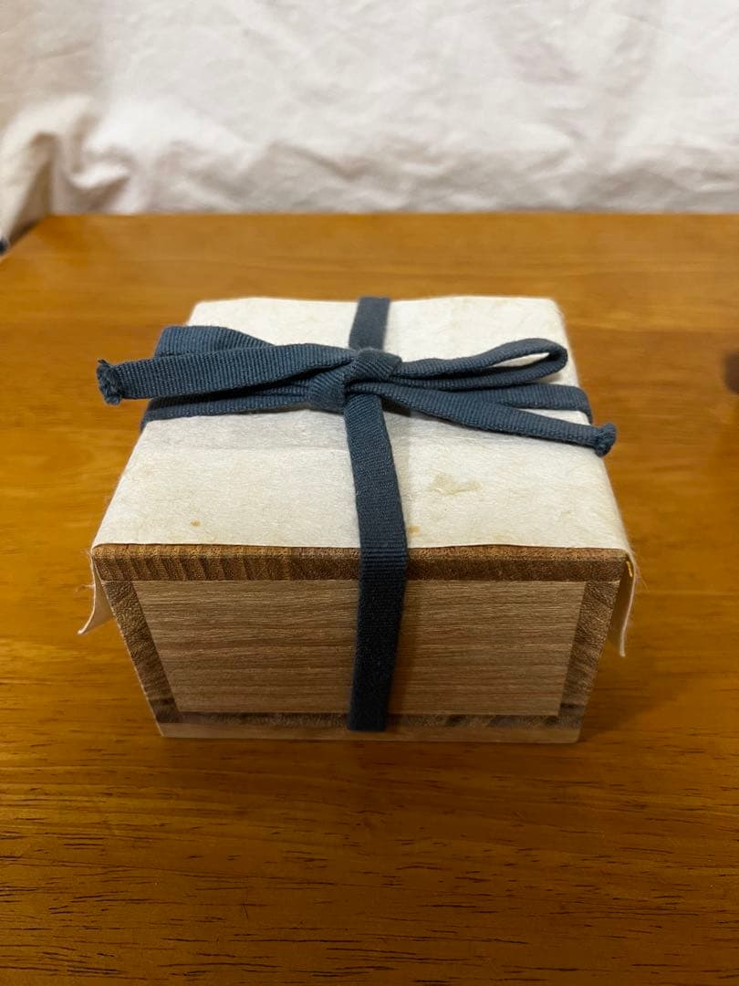 五代目伊藤赤水　無名異酒盌　練上げ花紋　人間国宝