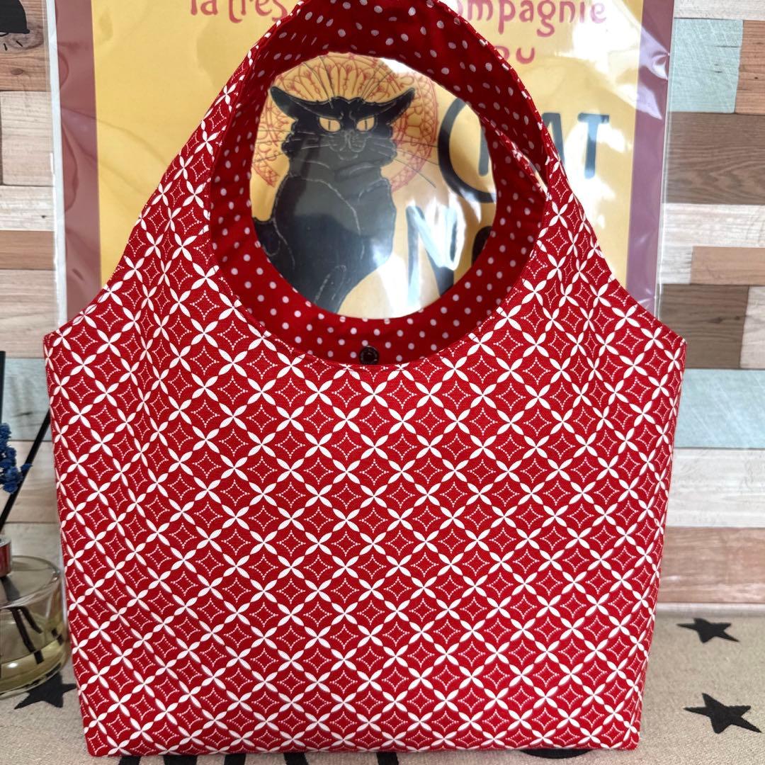♡みぃ～み♡ハンドメイド*エコバッグ Mサイズ♡ティキちゃん♡