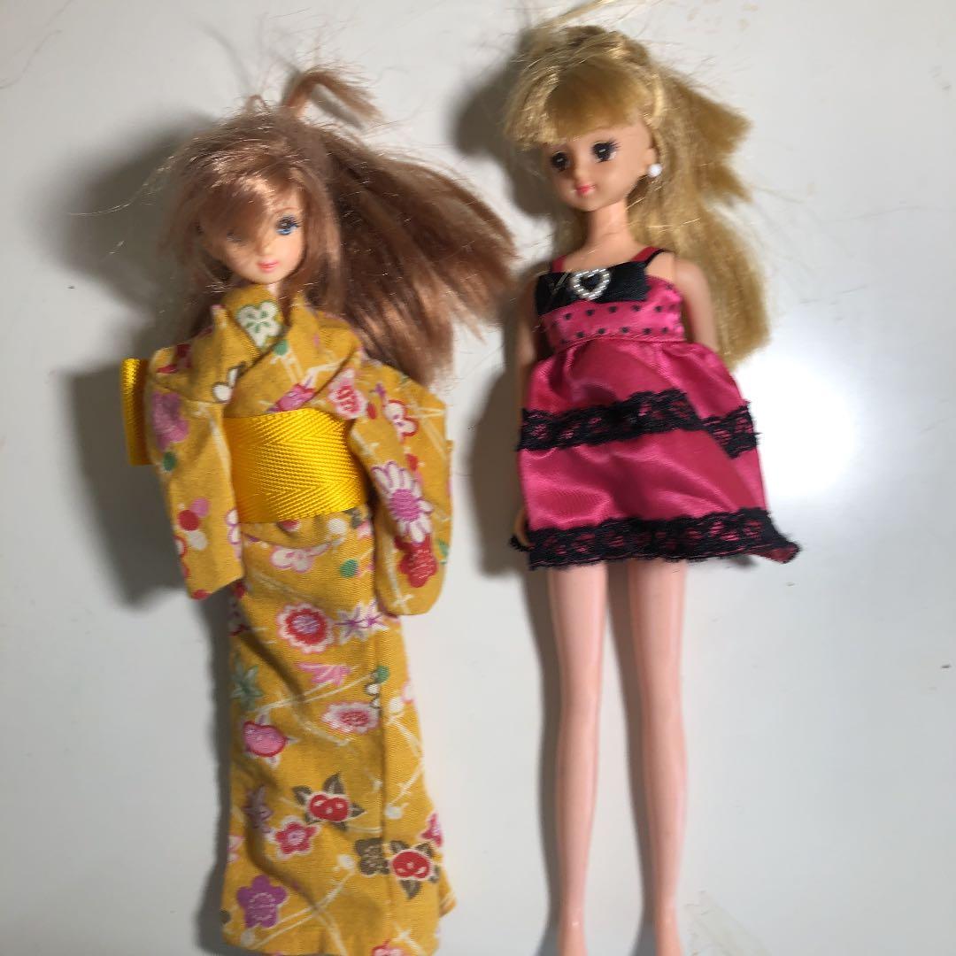 リカちゃん　６体セット　他 服、靴、クシ、鞄等セット