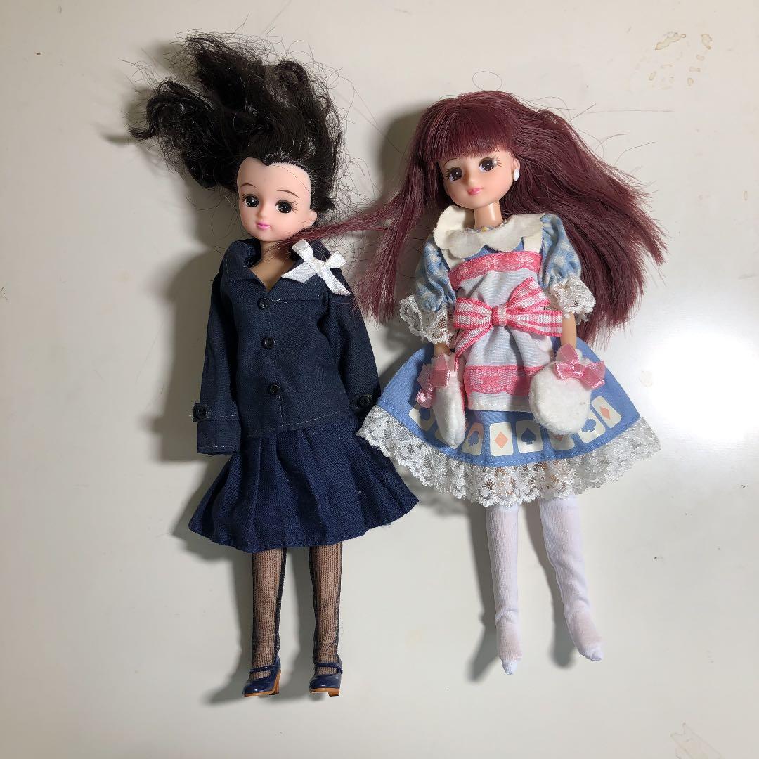 リカちゃん　６体セット　他 服、靴、クシ、鞄等セット