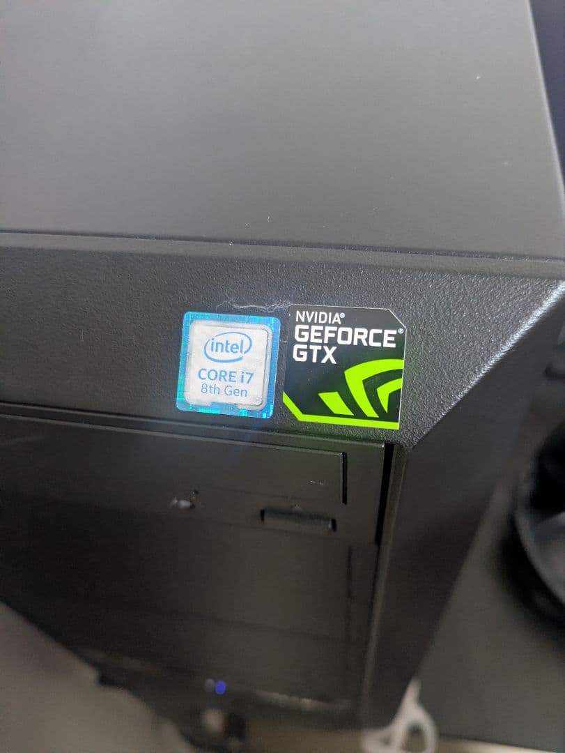 【ゲーミングPCフルセット】i7 8700 GTX1070Ti Office