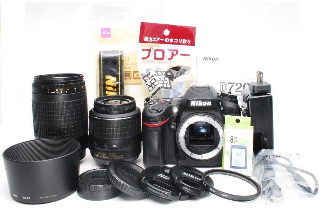 【新品級】Nikon D7200 超望遠300ｍｍ Wレンズセット Wi-Fi