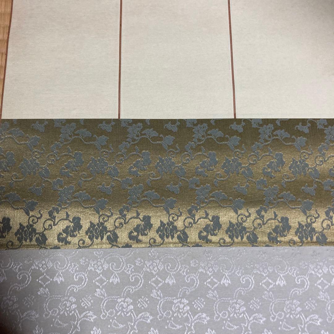 色紙等をかける掛け軸