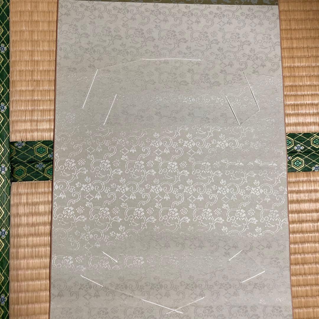 色紙等をかける掛け軸