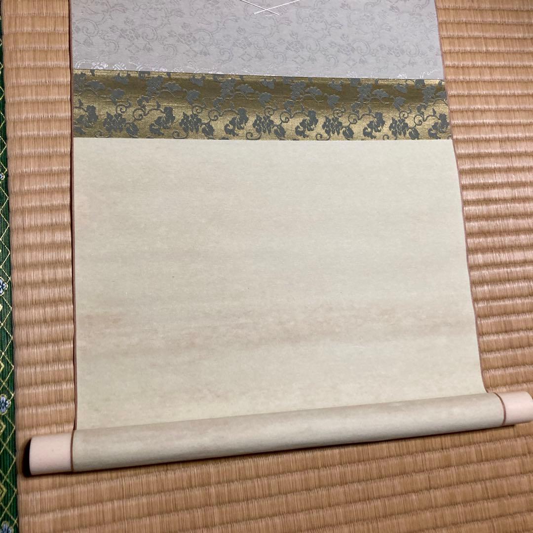 色紙等をかける掛け軸