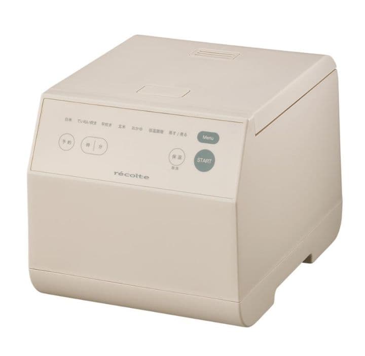 炊飯器　3合炊き　récolte 　レトルト