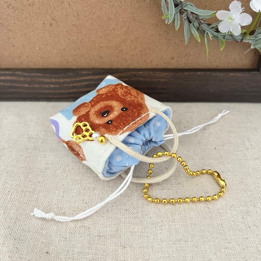 2408-14 ミニチュア巾着トートサシェ 香り袋　SOLD→ご注文承ります♡