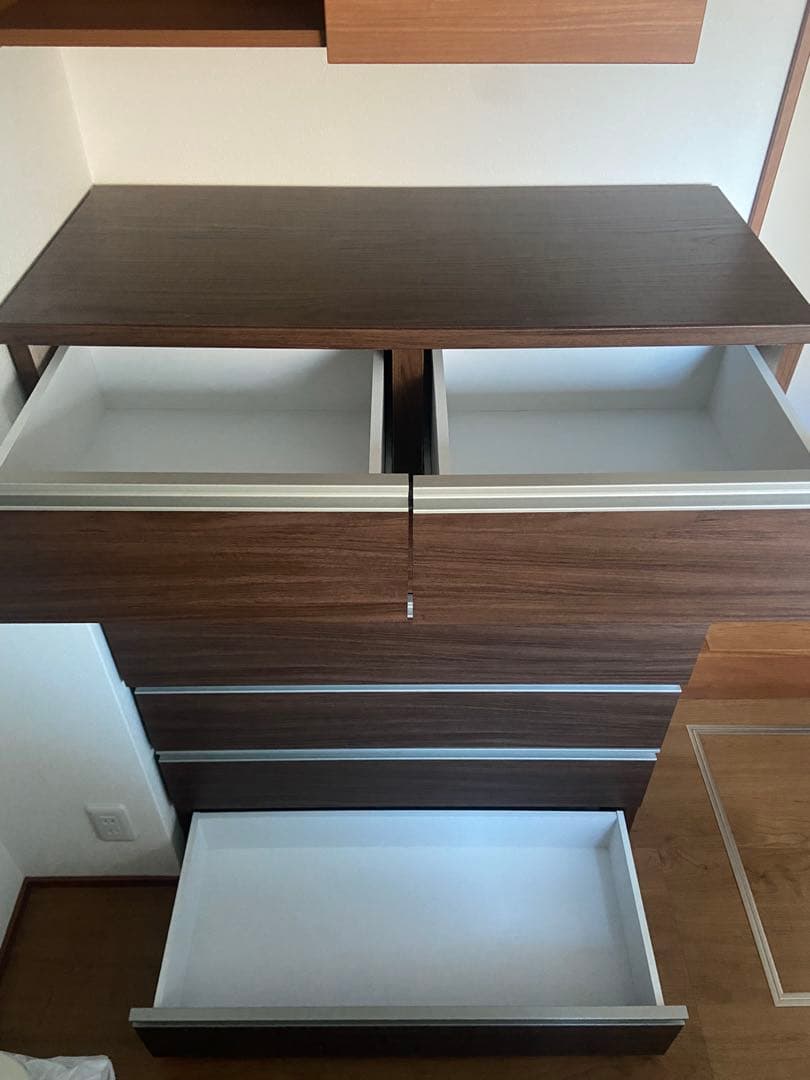 ハイチェスト　トラウト2 ミドルブラウン