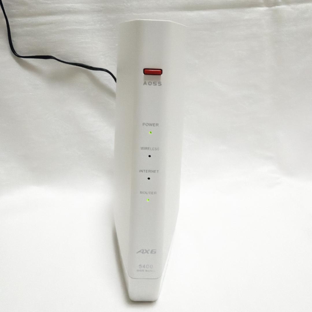 BUFFALO WSR-5400AX6P/DWH Wi-Fi 6 ルーター