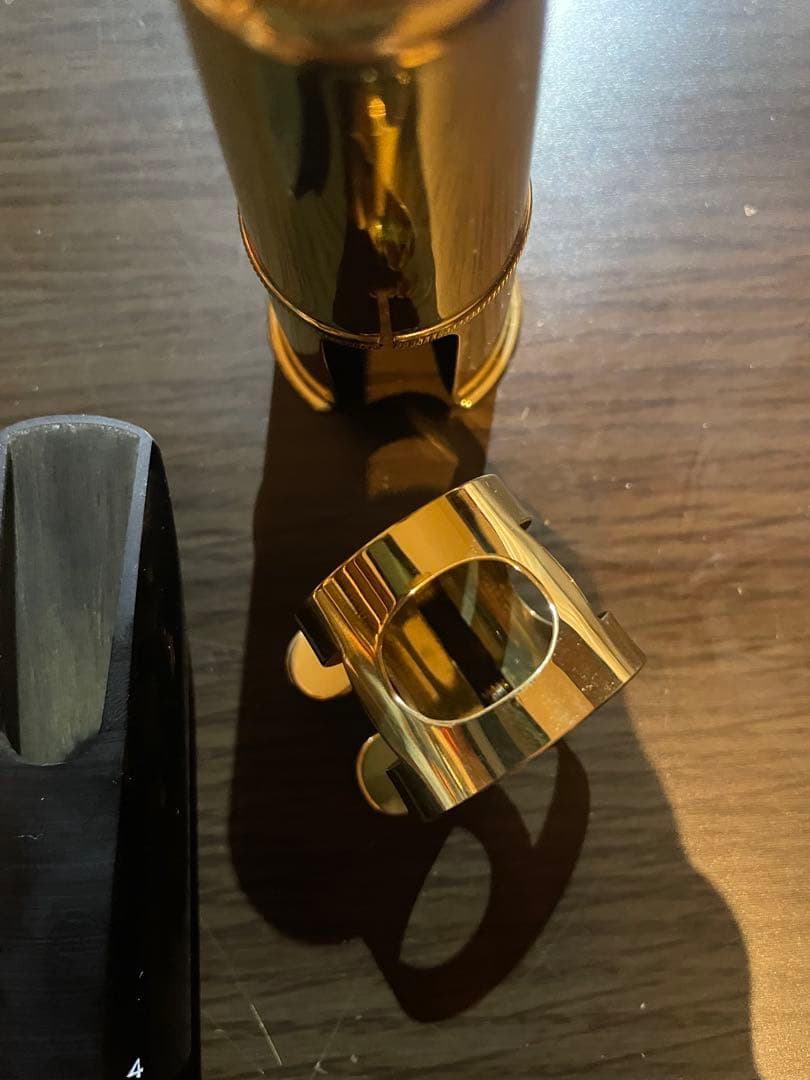 YANAGISAWA アルトサックス用マウスピース　ハードラバー　4