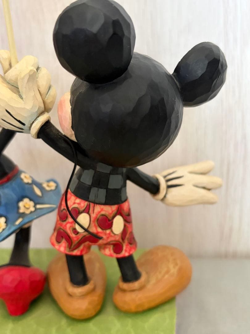 Disney Traditions ジムショア　ミッキー＆ミニー　星条旗