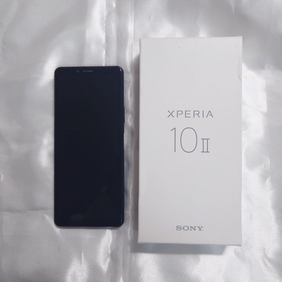 SONY Xperia 10 Ⅱ ブラック 中古品 Y!mobile 箱付き