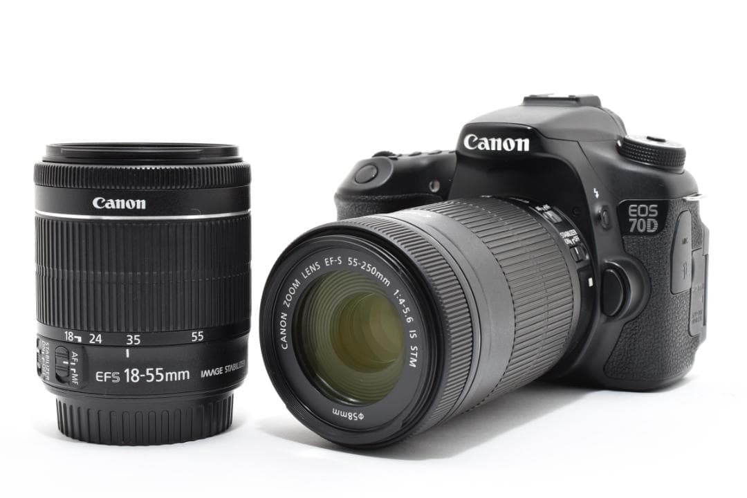 Canon キヤノン EOS 70D ダブルズームキット