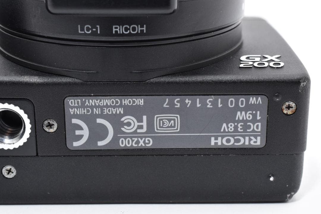 美品 リコー　RICOH GX200 ≪VF付属≫ ＃A458