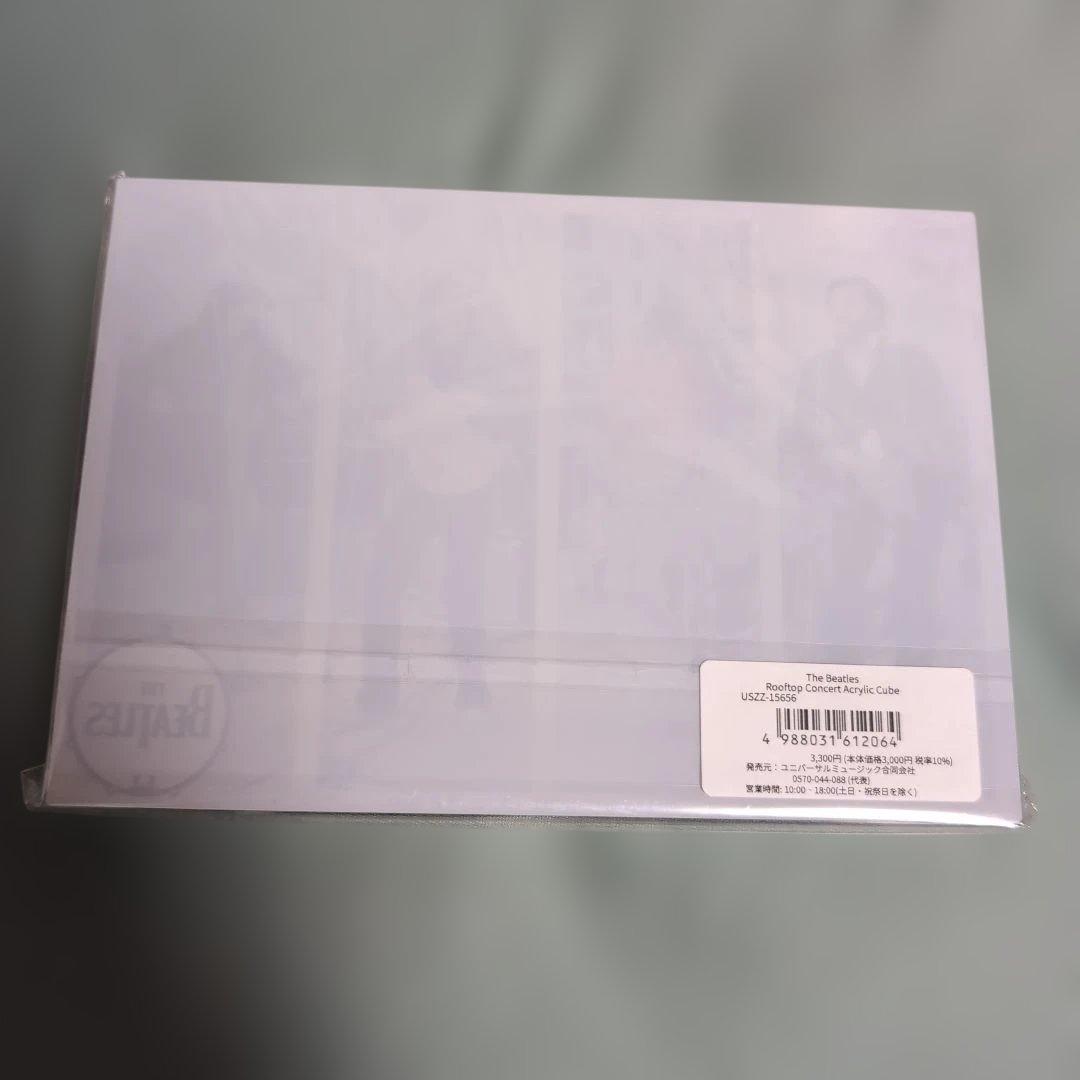 ルーフトップ・コンサート　アクリルキューブ
