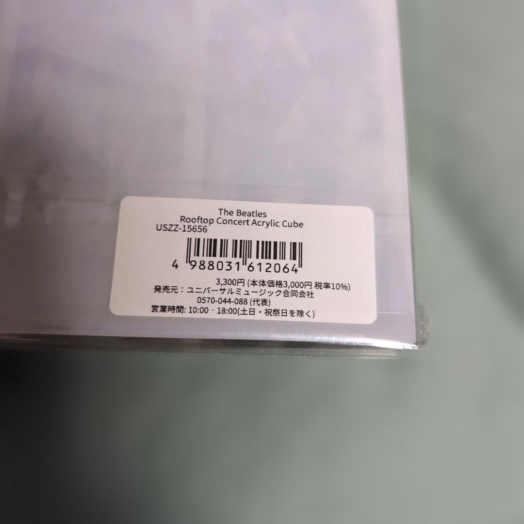 ルーフトップ・コンサート　アクリルキューブ