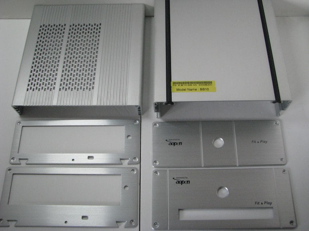 Aopen BB10 SILVER Atom 330搭載ベアボーンキット