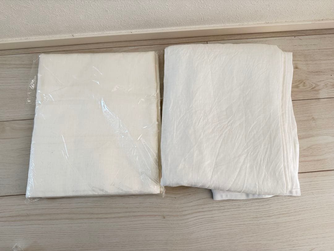 Orné de Feuilles 別注リネンカーテン 2枚セット