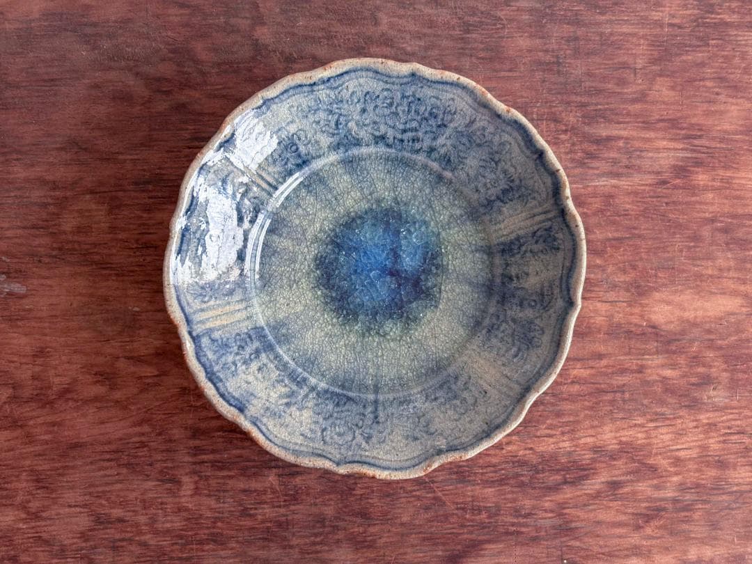 イムサエム　刻紋　大皿　未使用品　希少