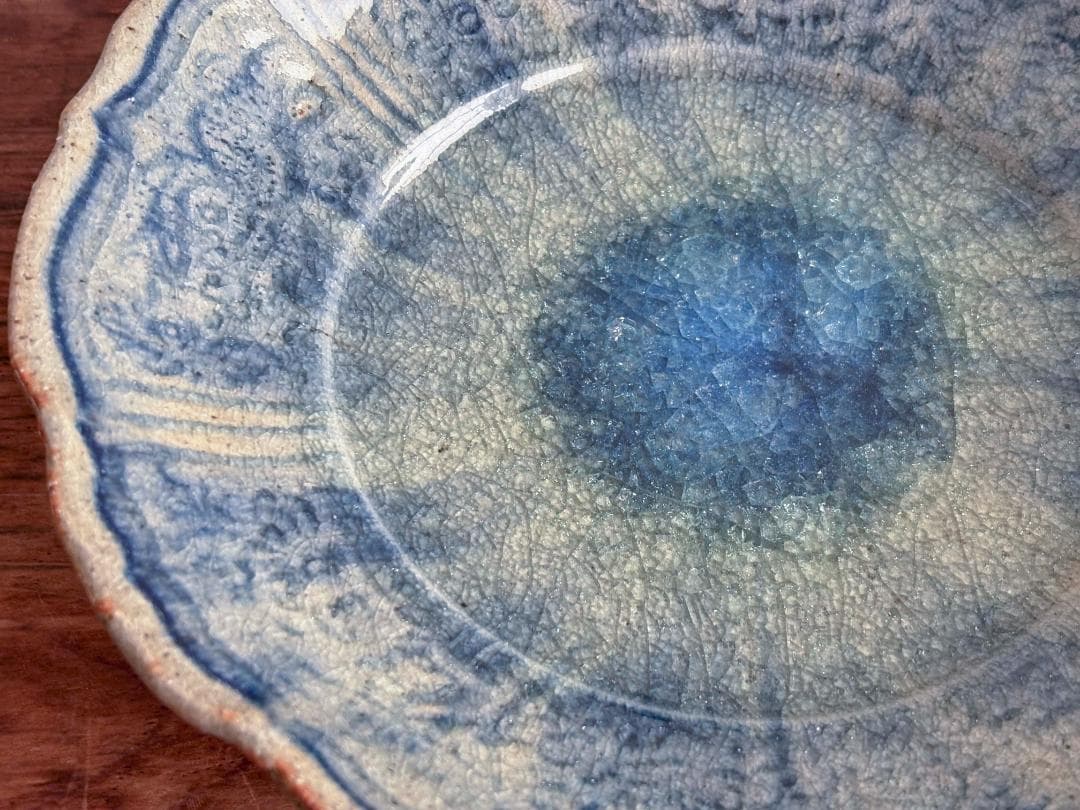 イムサエム　刻紋　大皿　未使用品　希少