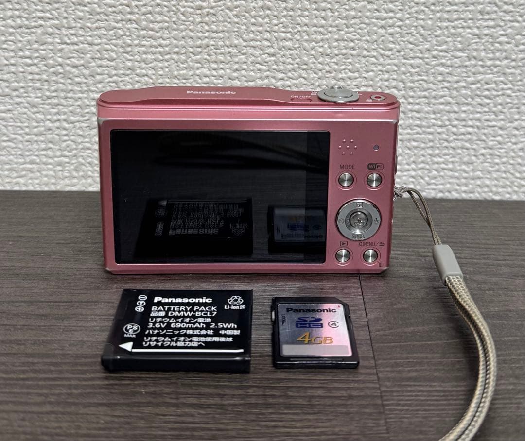 LUMIX DMC-SZ8 ピンク