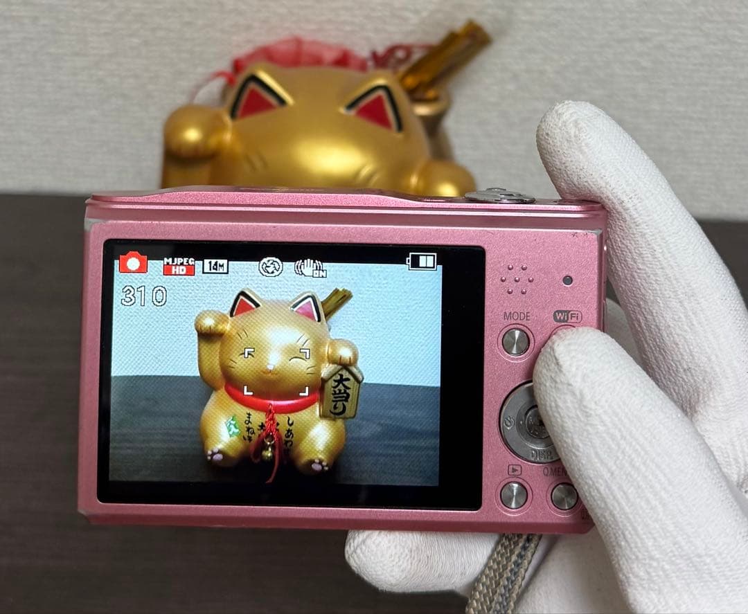 LUMIX DMC-SZ8 ピンク