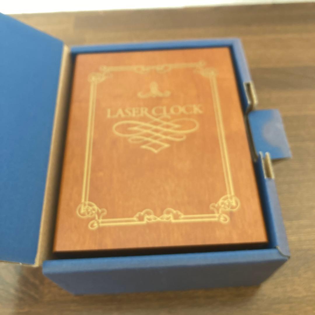 CITIZEN レーザークロック830 WR830-C06 ウッドフレーム置時計