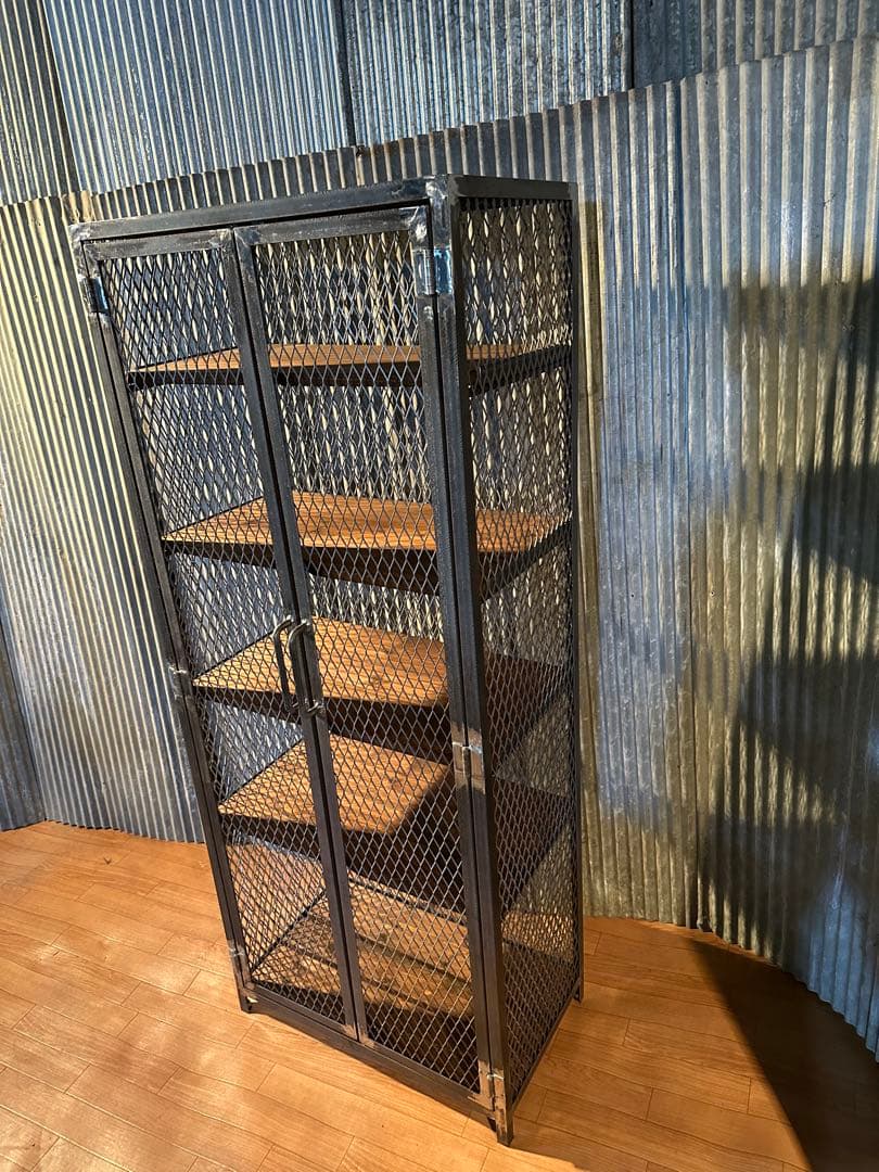 在庫一点のみ　アイアンラック 170㎝　インダストリアル　アイアン家具　シェルフ