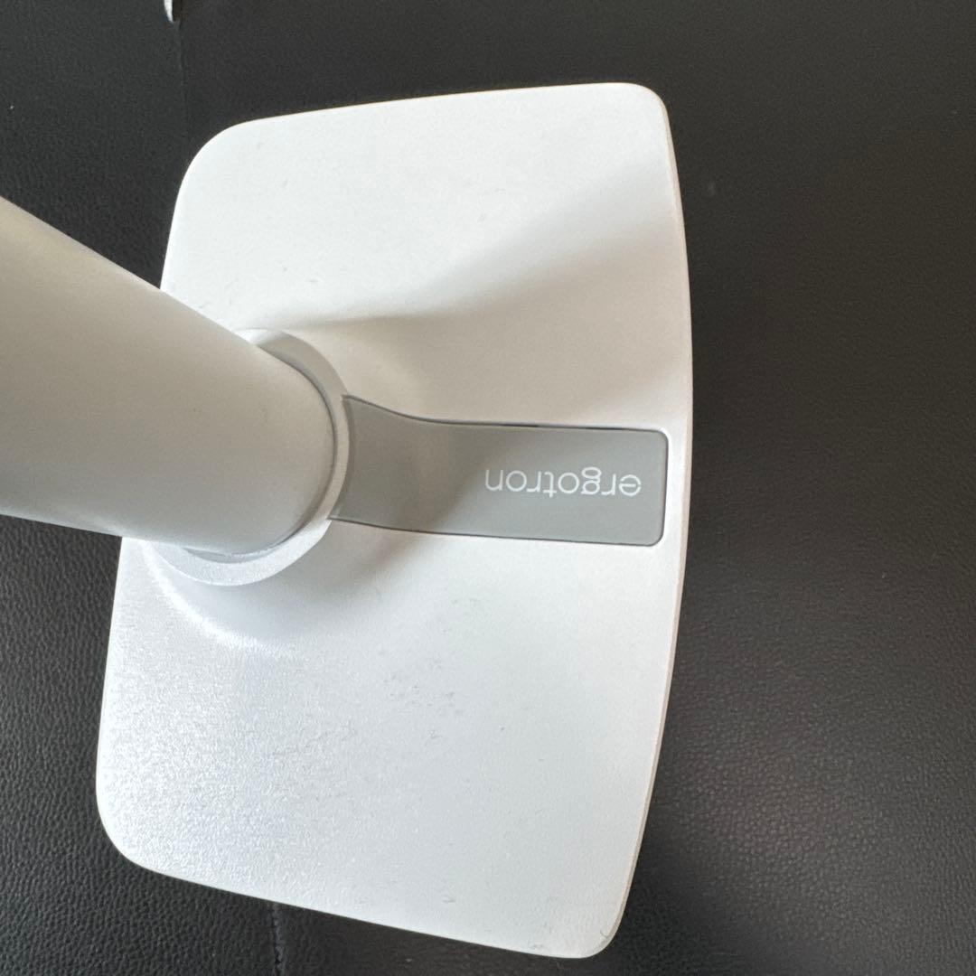 エルゴトロン モニターアーム ブラック/ホワイト