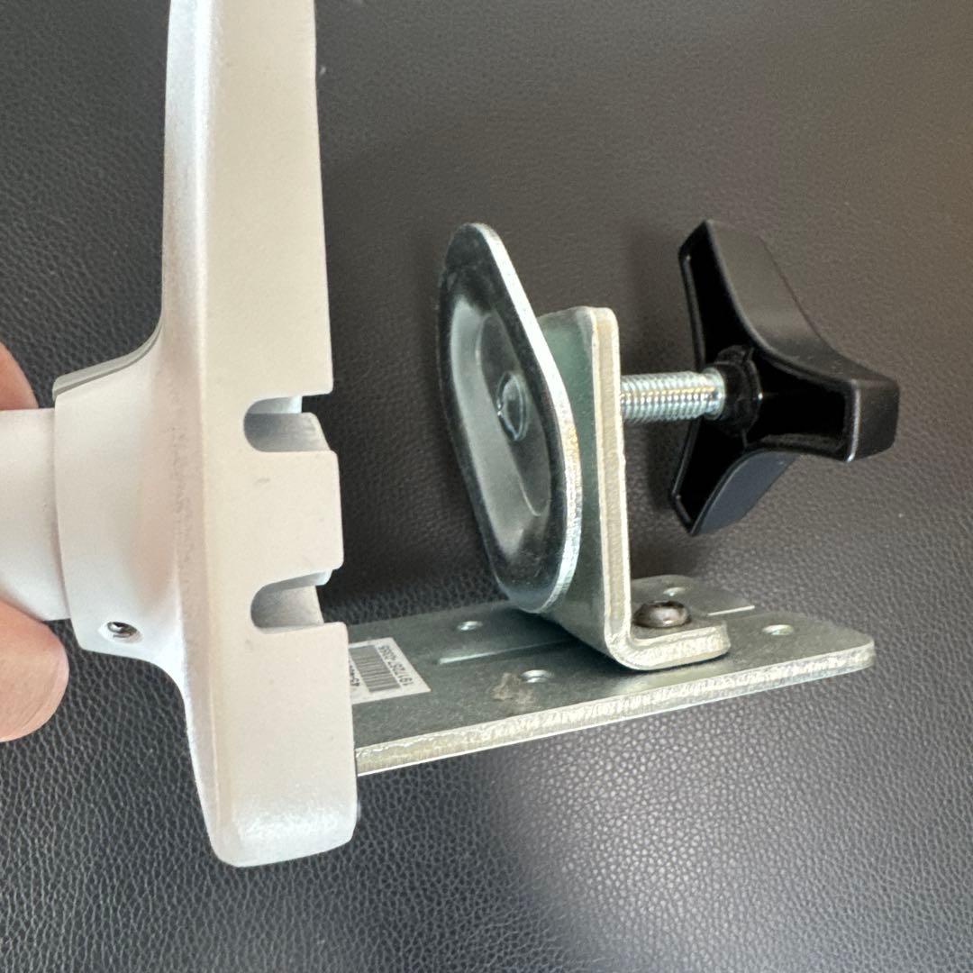 エルゴトロン モニターアーム ブラック/ホワイト